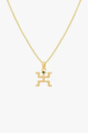 Yannis necklace gold plated