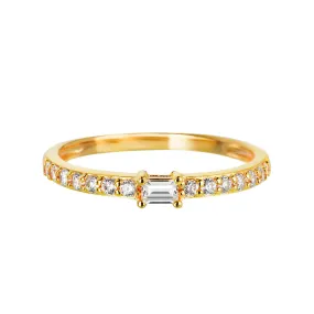 Yellow Gold Band Ring