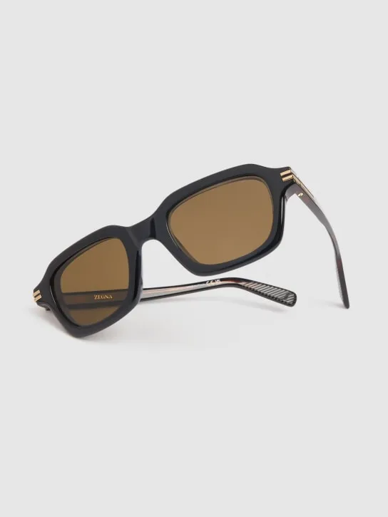 Zegna   Squared sunglasses 